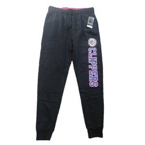 Ultra Game Women's NBA  Black Jogger Pants Active Basic Fleece Sweatpants Small